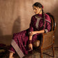 Women Embroidered Regular Sequinned Kurta with Trousers & With Dupatta