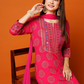 Ethnic Motifs Printed Regular Kurta with Trousers & Dupatta