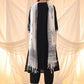Floral Embroidered Thread Work Pure Cotton A-Line Kurta With Salwar & Dupatta
