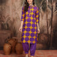 Geometric Print Kurta with Salwar