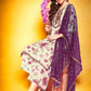 Women Beige Floral Printed Kurta Set