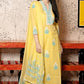 Women's Cotton Blend Straight Hand Block Printed Kurta with Pant & Dupatta