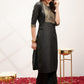 Printed Regular Kurta with Palazzos & With Dupatta