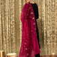 Women Silk Blend Kurta Pant Dupatta Set