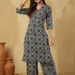 Women Floral Printed Regular Pure Cotton Kurta with Palazzos