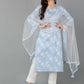 Women Cotton Rayon Kurta Pant Dupatta Set