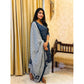 Women's Rayon Anarkali Kurta Pant and Dupatta Set