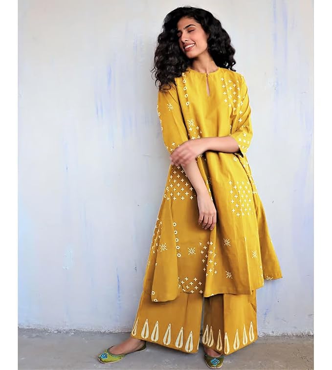 Cotton Kurta Palazzo set