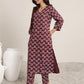 Women Viscose Rayon Kurta Pant Set