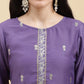 Women Silk Blend Kurta Pant Dupatta Set