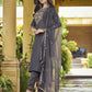 Women Silk Blend Kurta Pant Dupatta Set