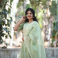 Women Cotton Blend Kurta Palazzo Dupatta Set