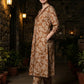 Women Cotton Rayon Kurta Pant Set