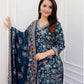 Women Viscose Rayon Kurta Pant Dupatta Set