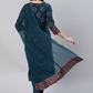 Ethnic Motifs Printed Straight Kurta with Trousers & Dupatta