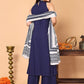 Regular Kurta with Trousers & Dupatta