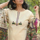 Ethnic Motifs Printed Straight Kurta with Trousers & Dupatta