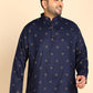 Ethnic Motifs Printed Mandarin Collar Short Kurta