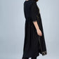 Women Black Viscose Rayon Kurta Pant Set