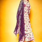 Women Beige Floral Printed Kurta Set