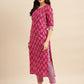 Women's Pink Kurta with Pant