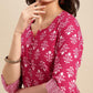 Women's Pink Kurta with Pant