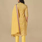 Women Pure Cotton Elegant Kurta, Pant And Dupatta Set