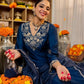 Women Embroidery Solid Straight Kurta and Pant Set with Dupatta