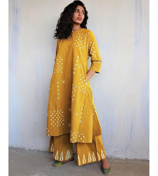 Cotton Kurta Palazzo set