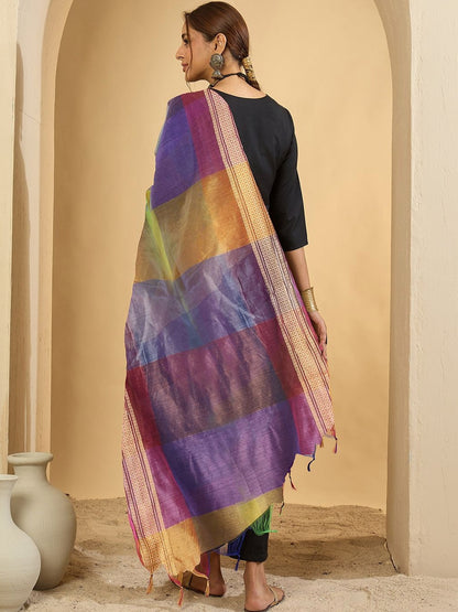 Women Regular Kurta with Trousers & With Dupatta