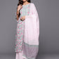 Floral Printed Notch Neck Cotton Straight Kurta With Palazzos & Dupatta - Amy's Cart