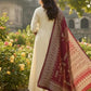 Women's Rayon Straight Printed Kurta Set with Pant & Dupatta
