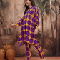 Printed High-Low Kurta with Trousers