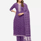 Women Pure Cotton Kurta Pant Dupatta Set