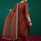 Women Kurta Pant Dupatta Set