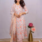 Women Floral Viscose Rayon Kurta Pant Dupatta Set