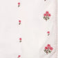 Women Off White & Pink Cotton Floral Thread Work Kurta with Palazzos & Dupatta