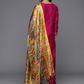 Women Ethnic Motifs Regular Gotta Patti Kurta with Trousers & With Dupatta