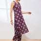 Women Ethnic Motifs Printed Regular Pure Cotton Kurta with Trousers