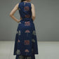 Elephant Print Sleeveless Kurta Palazzo set