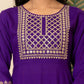 Women Ethnic Motifs Embroidered Angrakha Sequinned Kurta with Trousers & With Dupatta