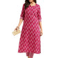 Women Cotton Blend Kurta with Pant