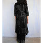 Black Cotton Kurta Palazzo Set