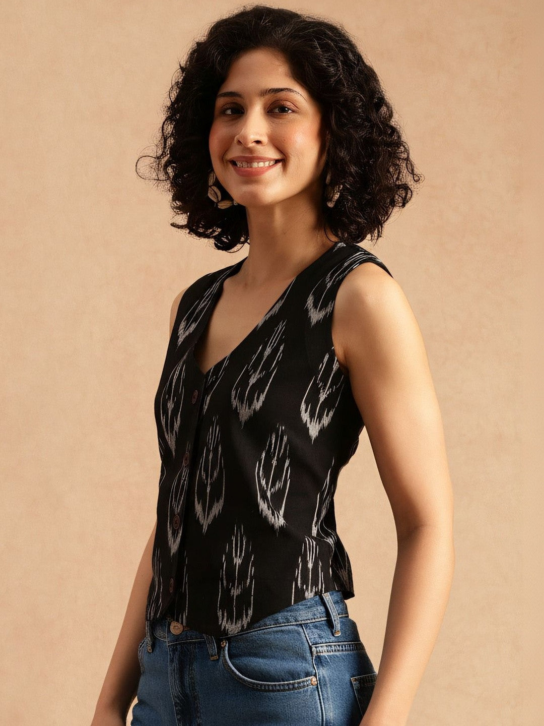 Print Cotton Top
