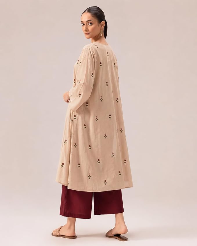 Women's Viscose Rayon A-Line Printed Co-Ord Set with Palazzo