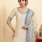 Women Pure Cotton Kurta Palazzo Dupatta Set