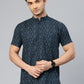 Men Ethnic Motifs Printed Pure Cotton Kurta