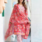 Women Viscose Rayon Kurta Pant Dupatta Set