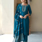 Women Cotton Silk Kurta Pant Dupatta Set