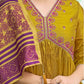 Women Silk Blend Kurta Pant Dupatta Set